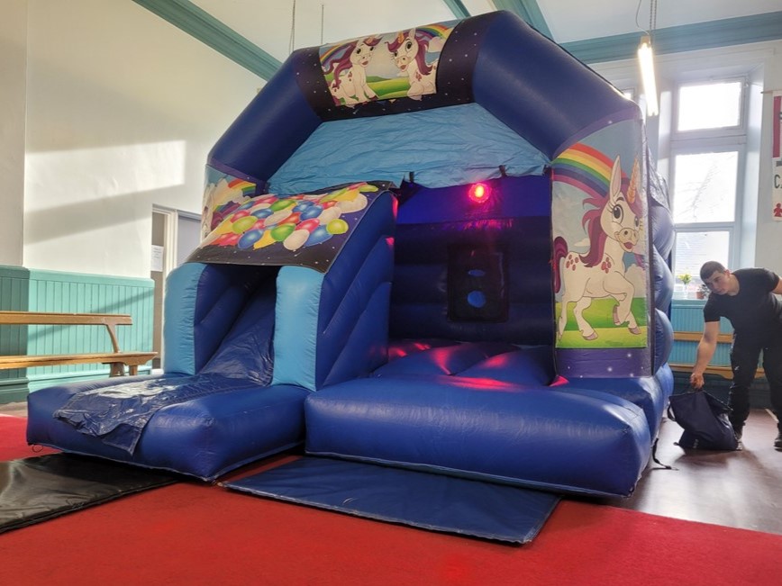 Photo of Disco Bouncy Castle Chesterfield Disco Bouncy Castle Chesterfield