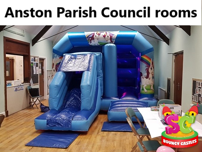 A photo inside Anston parish council rooms Anston parish council rooms
