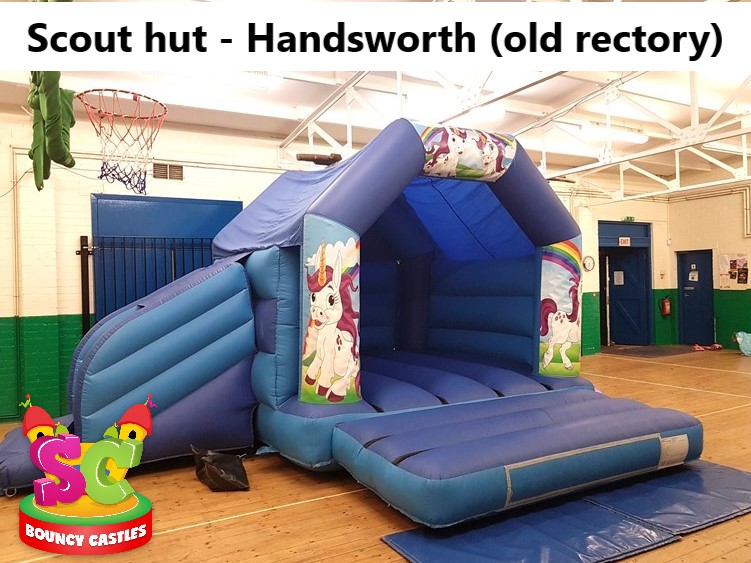 A photo inside the scout hut in Handsworth Scout hut in Handsworth