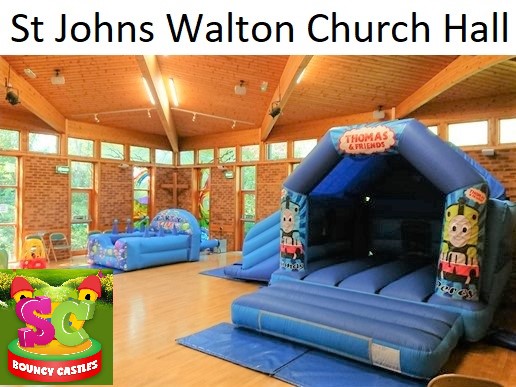 Photo of St John's Church Hall, Walton in Chesterfield St John's Church Hall, Walton in Chesterfield with a Bouncy Castle